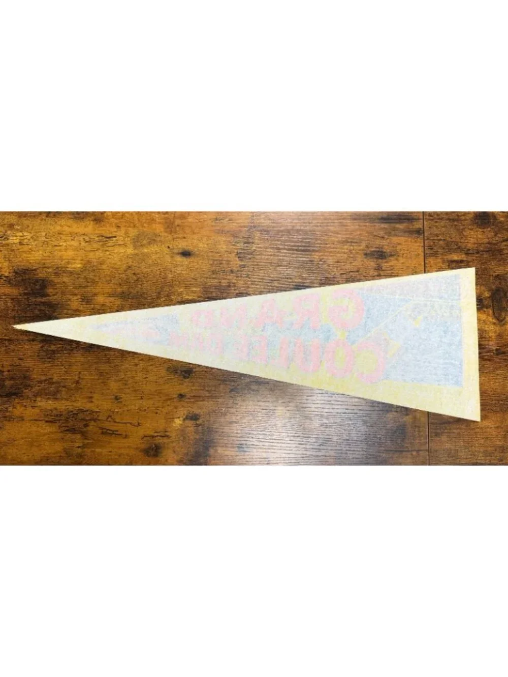 Vintage Grand Coulee Dam, Washington pennant